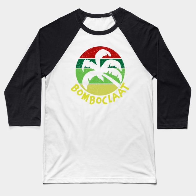 Bomboclaat Island Life Baseball T-Shirt by BraaiNinja